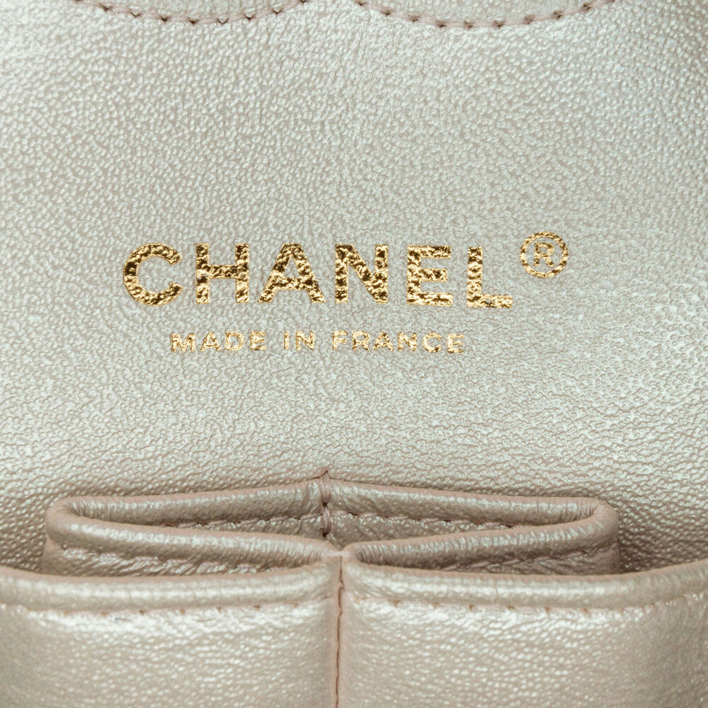 Auth Chanel Medium Classic Iridescent #147007C58B - Picture 8 of 11